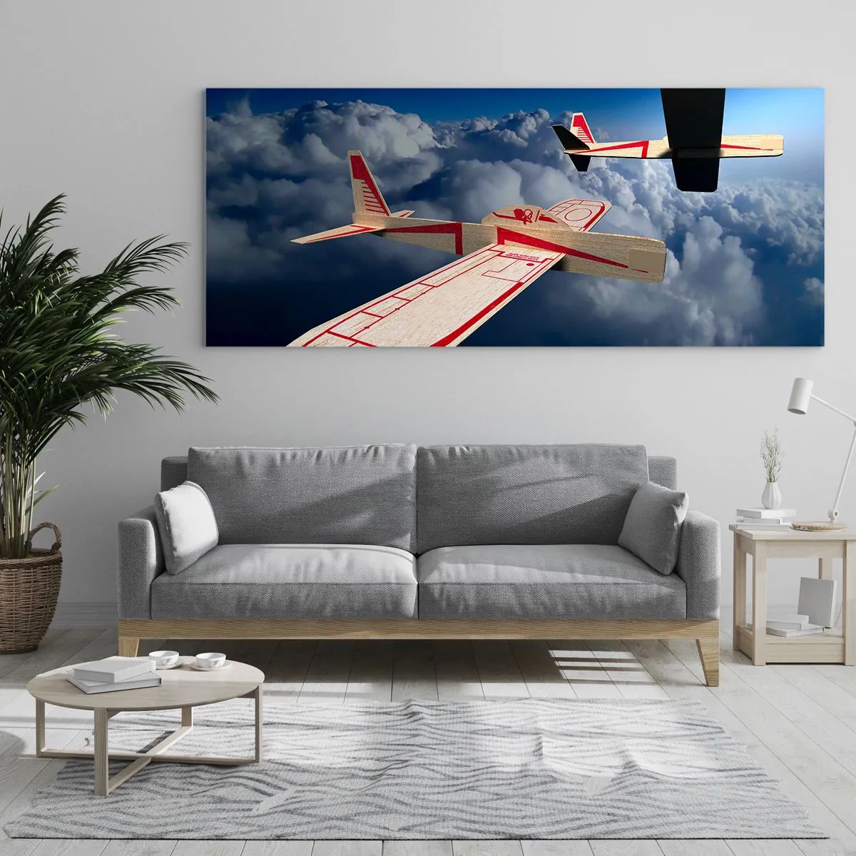 Impression sur verre - Image sur verre - Encore plus haut, encore plus loin - 90x30 cm