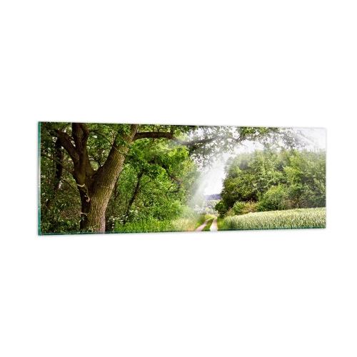 Impression sur verre - Image sur verre - Et in Arcadia ego - 90x30 cm