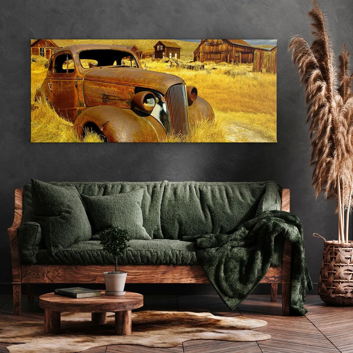 Impression sur toile - Image sur toile - Repos bien mérité - 100x40 cm