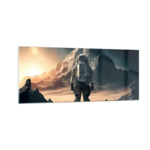 Impression sur verre - Image sur verre - Nouveau défi - 100x40 cm