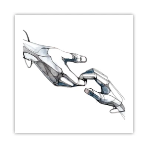 Affiche - Poster - Un bon geste - 50x50 cm