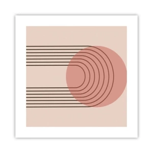 Affiche - Poster - Attraction irrésistible - 40x40 cm