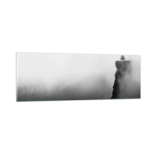 Impression sur verre - Image sur verre - Au bord du monde - 90x30 cm