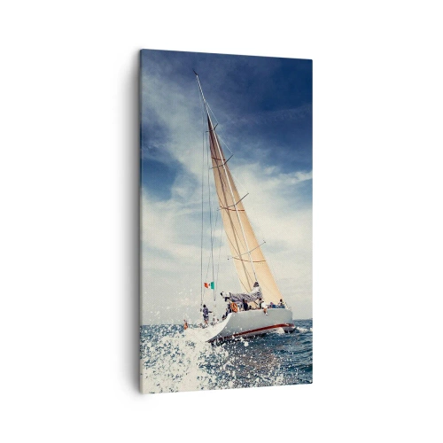 Impression sur toile - Image sur toile - Ils ne nous rattraperont pas ! - 45x80 cm