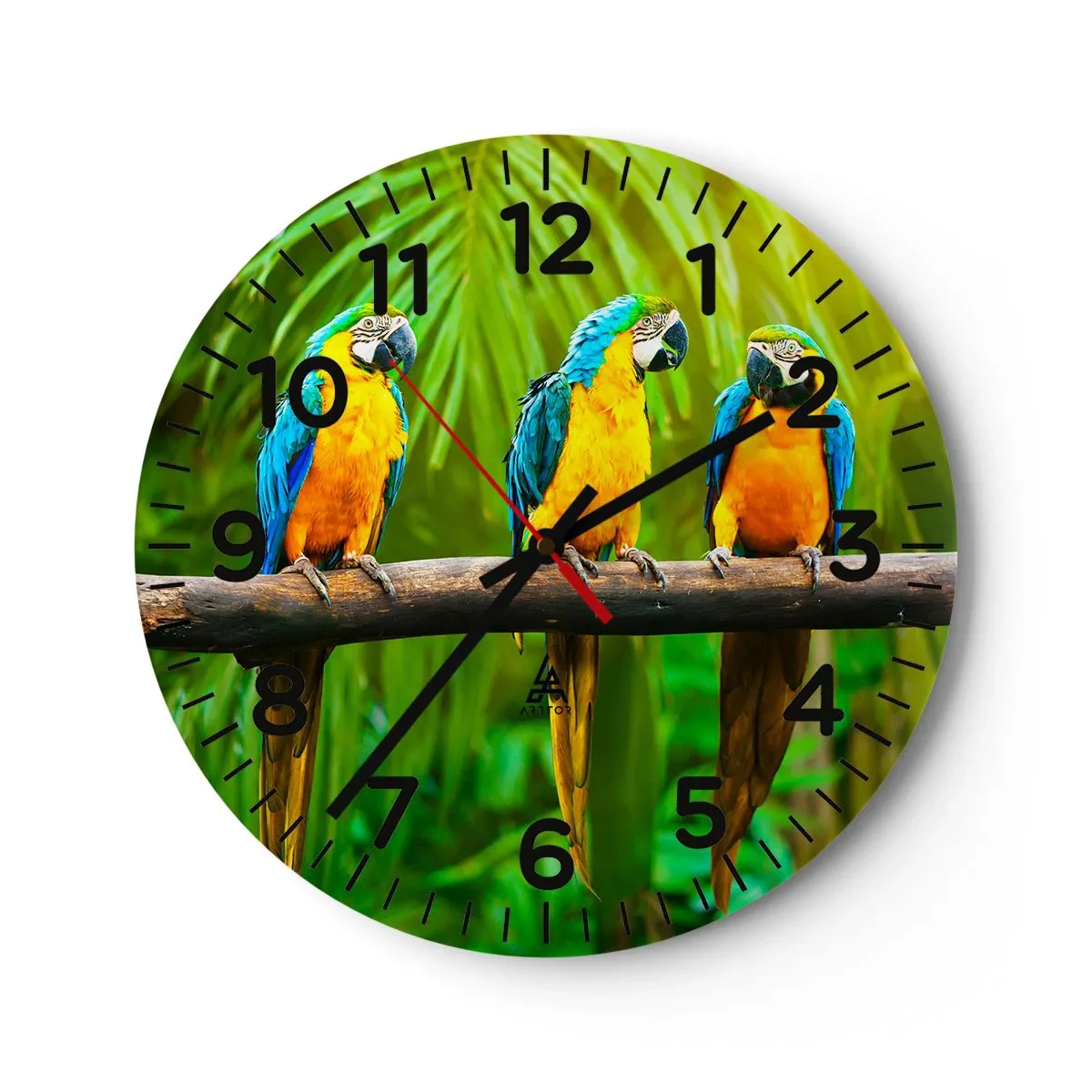 Horloge murale - Pendule murale - Et avez-vous entendu qu'elle ...? - 30x30 cm
