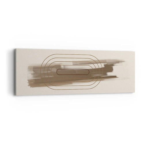 Impression sur toile - Image sur toile - Parfum de gris - 90x30 cm