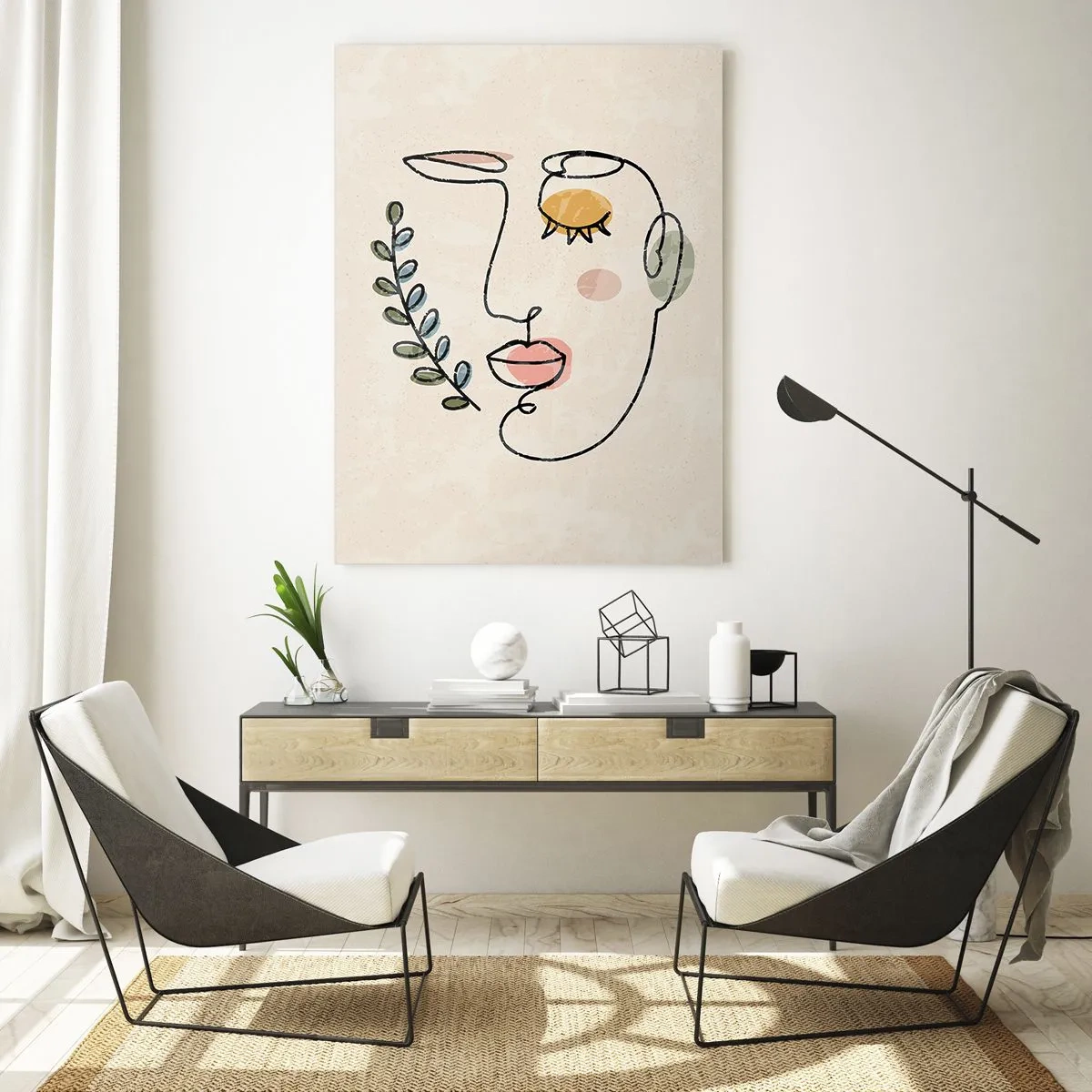 Impression sur verre - Image sur verre - Paix retrouvée - 70x100 cm