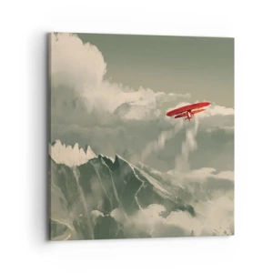 Impression sur toile - Image sur toile - Pionnier intrépide - 70x70 cm