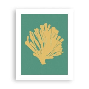 Affiche - Poster - Buisson forestier sous-marin - 40x50 cm