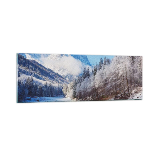 Impression sur verre - Image sur verre - Protecteur de la neige - 90x30 cm