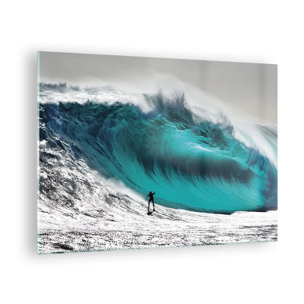 Impression sur verre - Image sur verre - Challenge accepté - 70x50 cm
