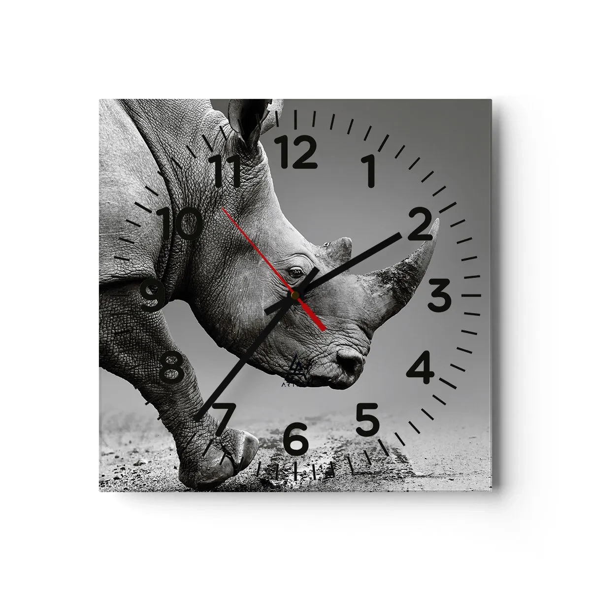 Horloge murale - Pendule murale - Force inarrêtable - 30x30 cm