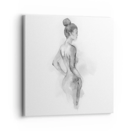 Impression sur toile - Image sur toile - Belle comme une peinture - 40x40 cm