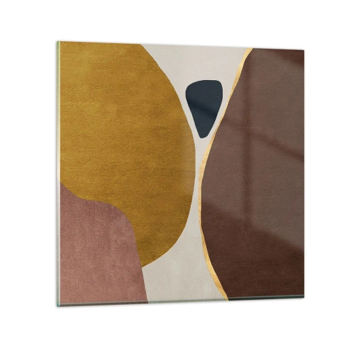 Impression sur verre - Image sur verre - L'abstraction – une place dans l'espace - 60x60 cm