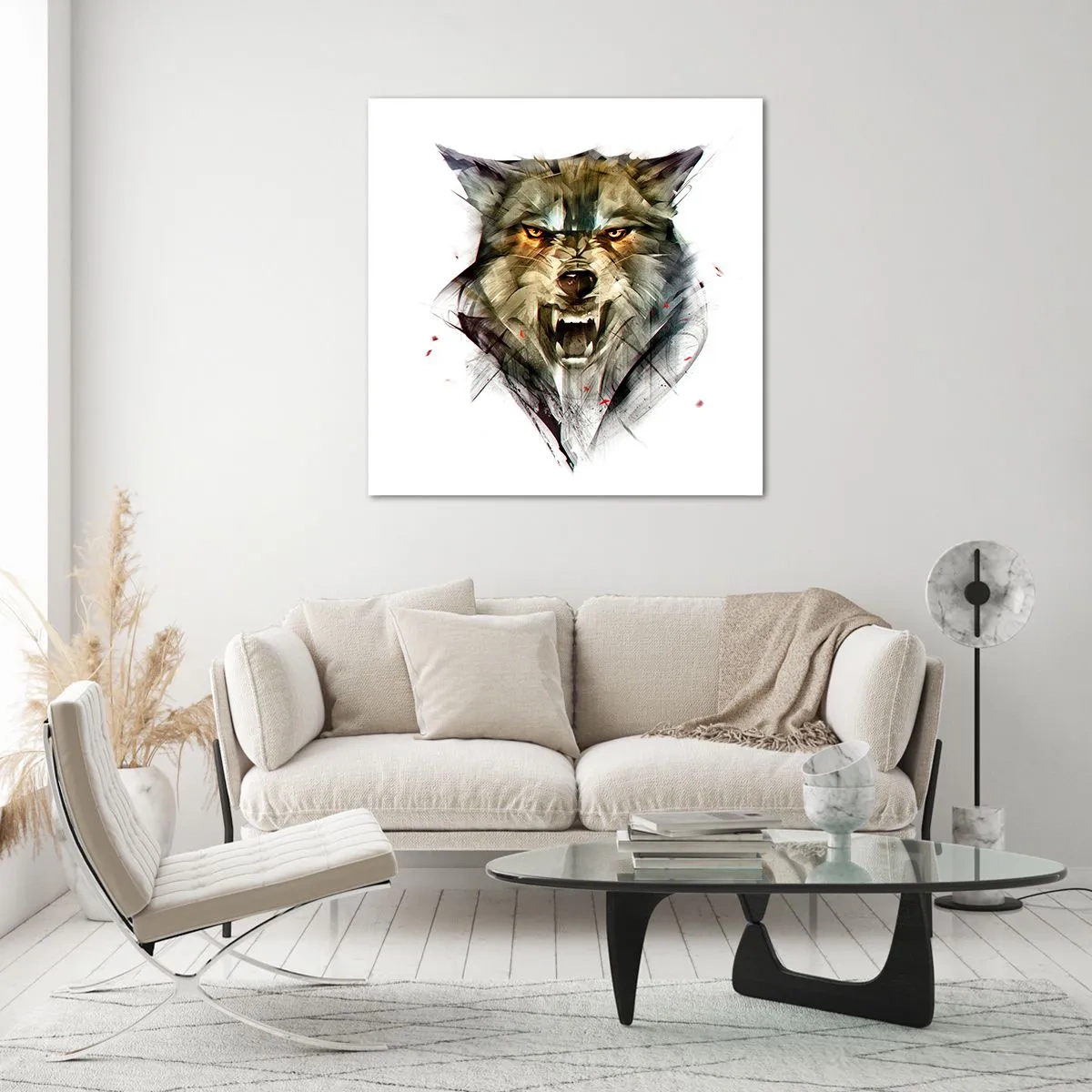 Impression sur verre - Image sur verre - Pas un pas ! - 40x40 cm