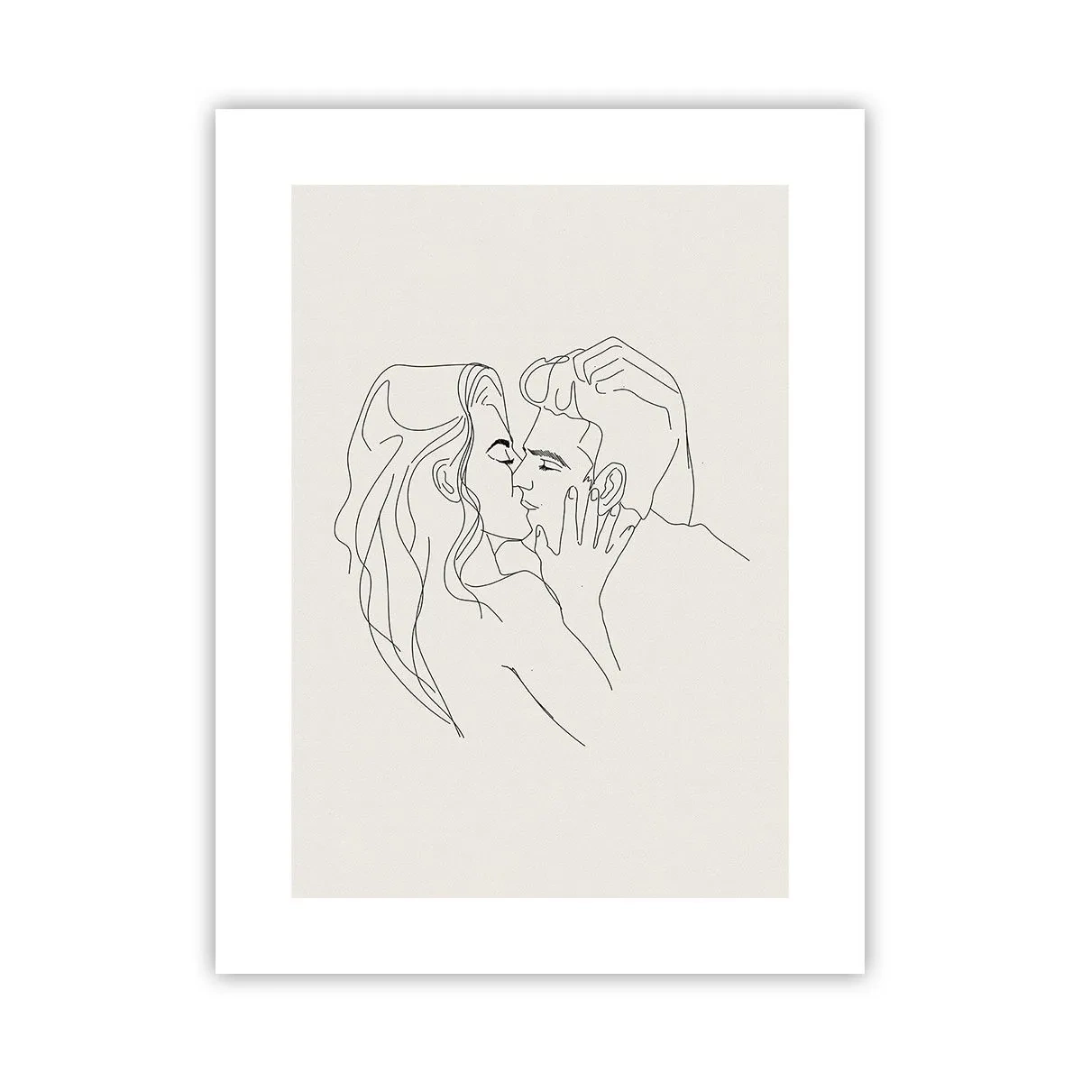 Affiche - Poster - Enlacé de sentiment - 30x40 cm