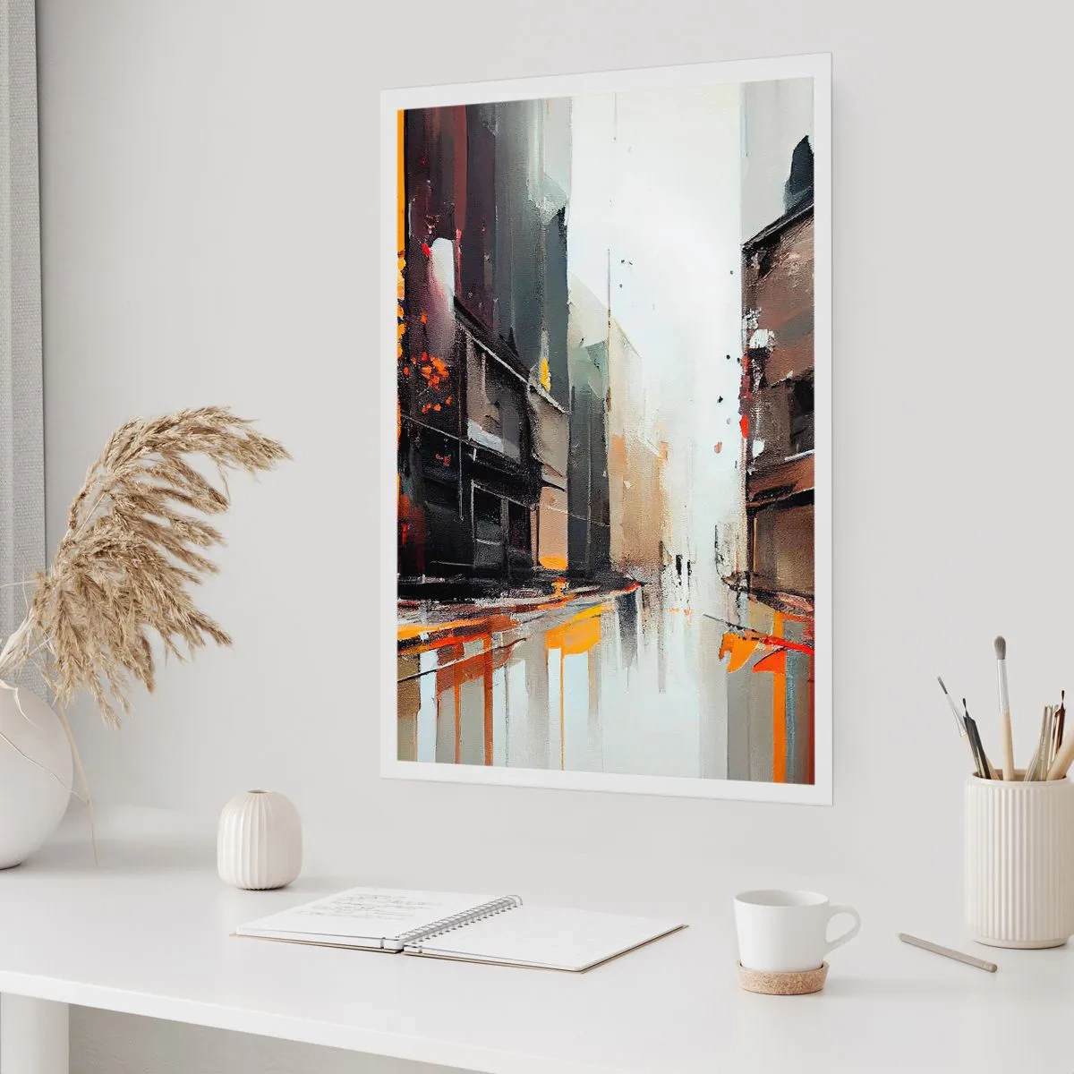 Affiche - Poster - Jour de pluie - 30x40 cm