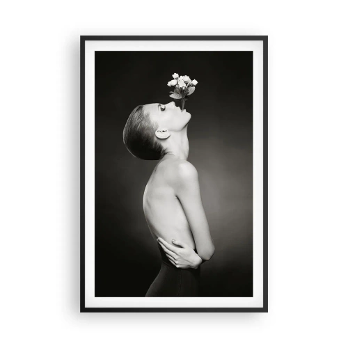 Affiche dans un cadre noir - Poster - Elégance excentrique - 61x91 cm