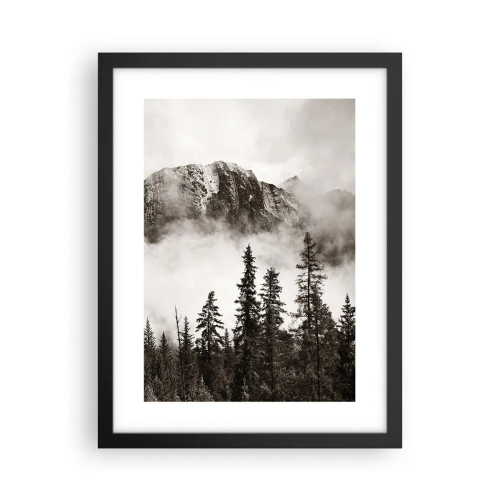 Affiche dans un cadre noir - Poster - Seigneur de granite - 30x40 cm