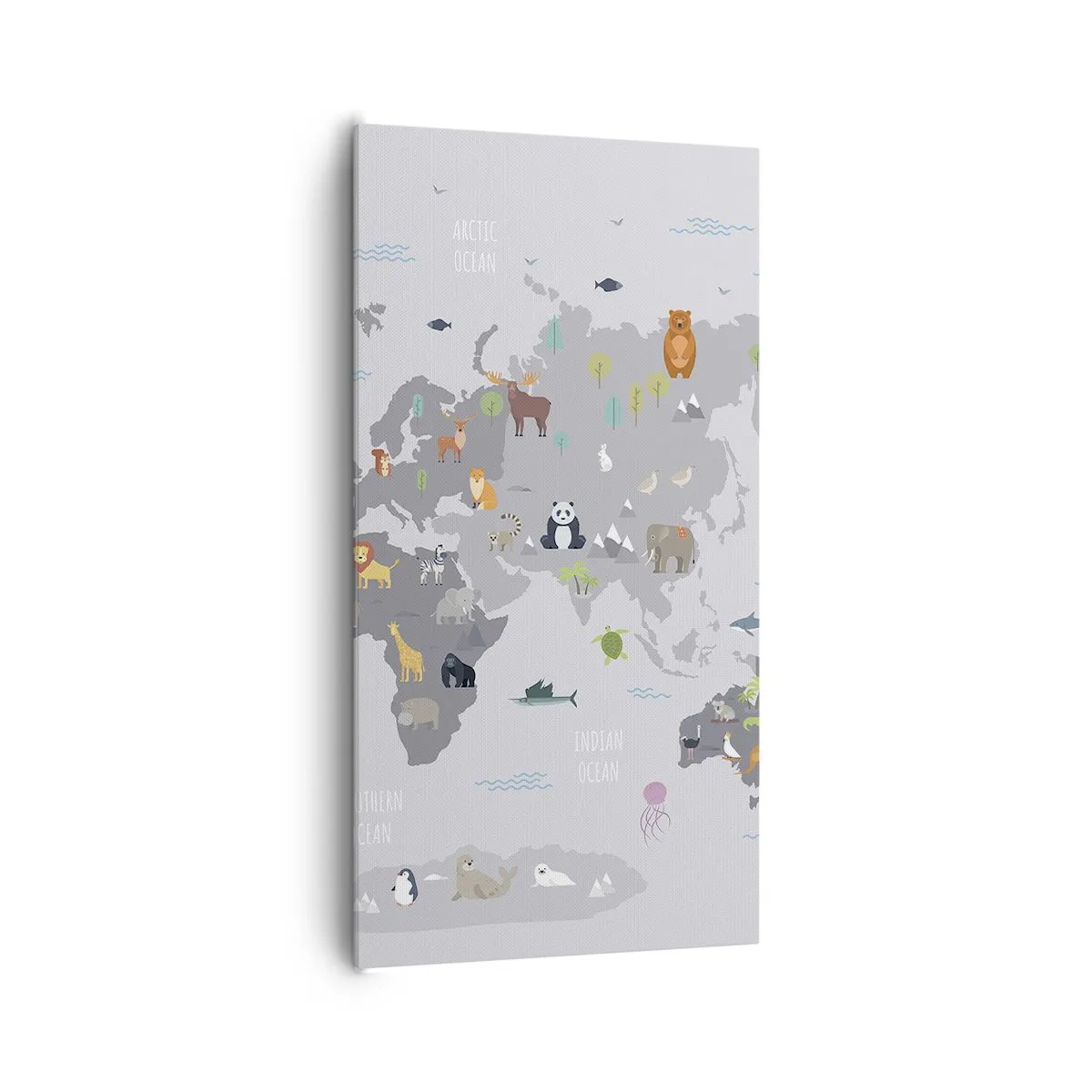 Impression sur toile - Image sur toile - Dis-moi d'où tu viens... - 65x120 cm