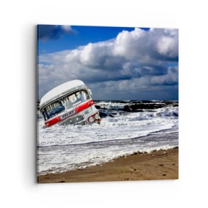 Impression sur toile - Image sur toile - Et qu'est-ce qui vous étonne ? - 70x70 cm