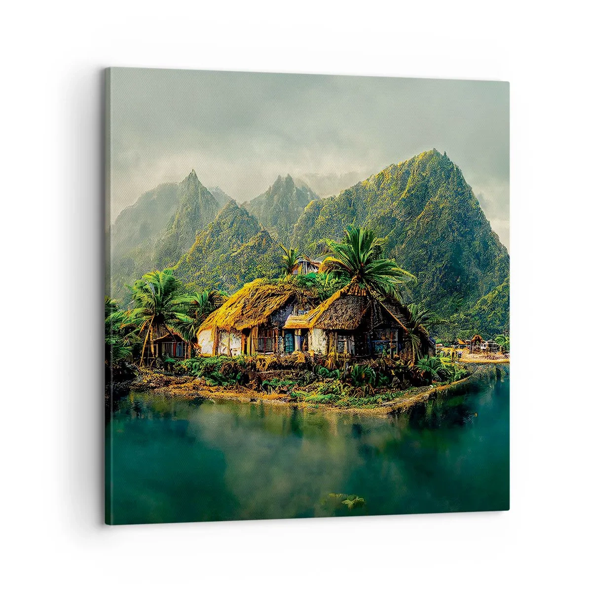 Impression sur toile - Image sur toile - Paradis tropical - 60x60 cm