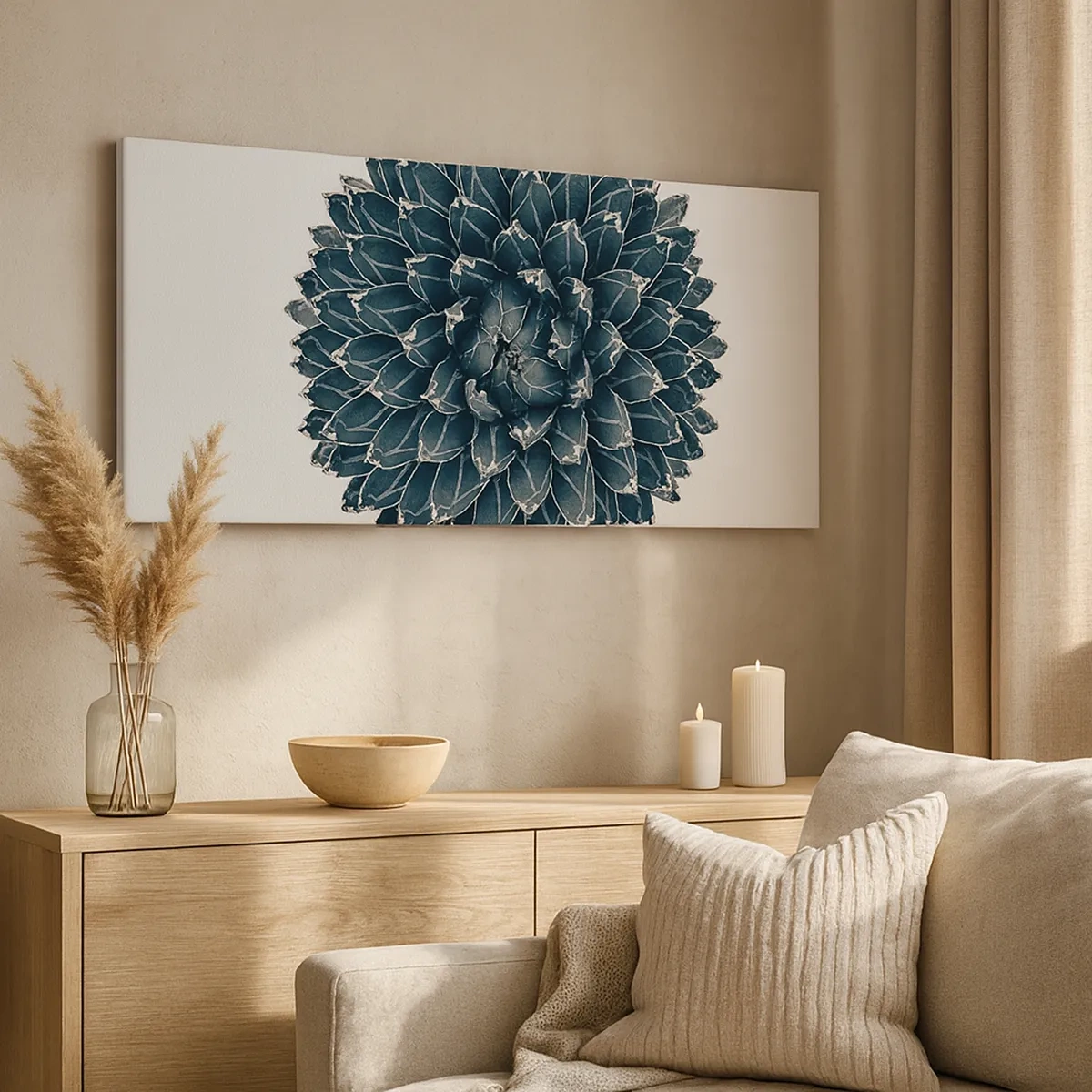 Impression sur toile - Image sur toile - Étoile du désert - 30x30 cm