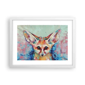 Affiche dans un cadre blanc - Poster - Etes-vous prêts pour moi? - 40x30 cm