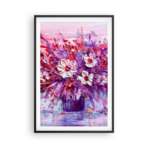 Affiche dans un cadre noir - Poster - Innocence et passion - 61x91 cm