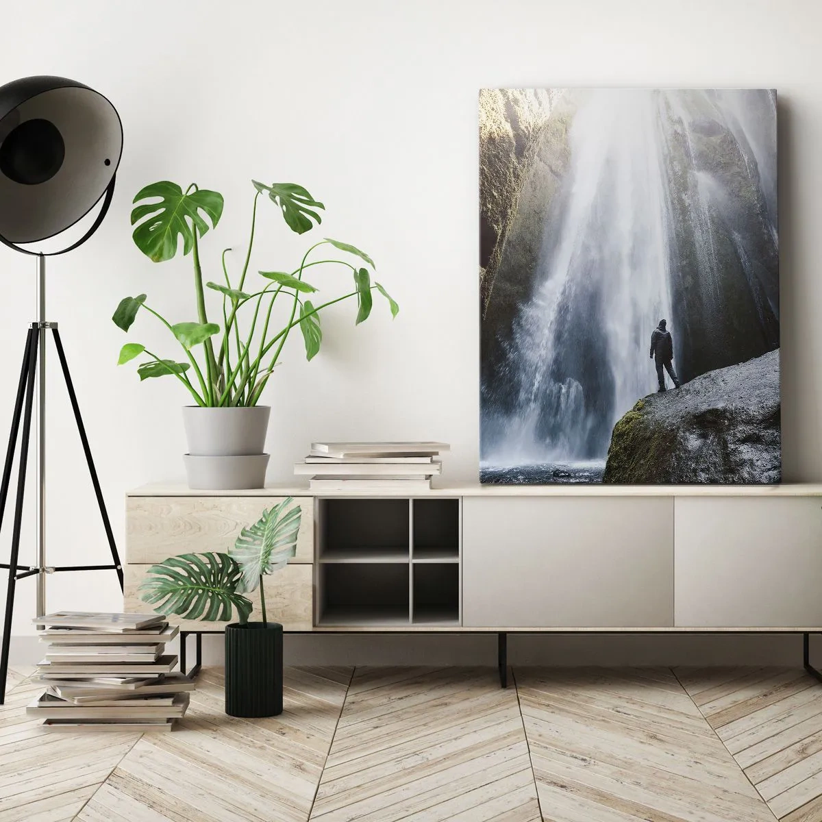 Impression sur toile - Image sur toile - Restauration des proportions - 65x120 cm