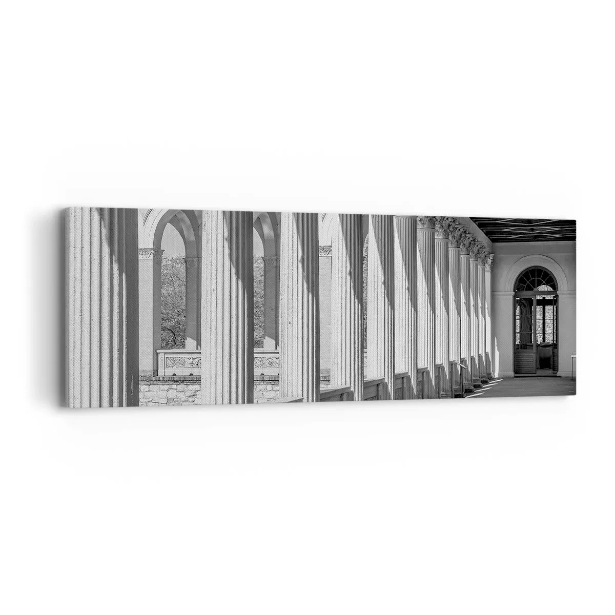 Impression sur toile - Image sur toile - Arcade ensoleillée - 90x30 cm
