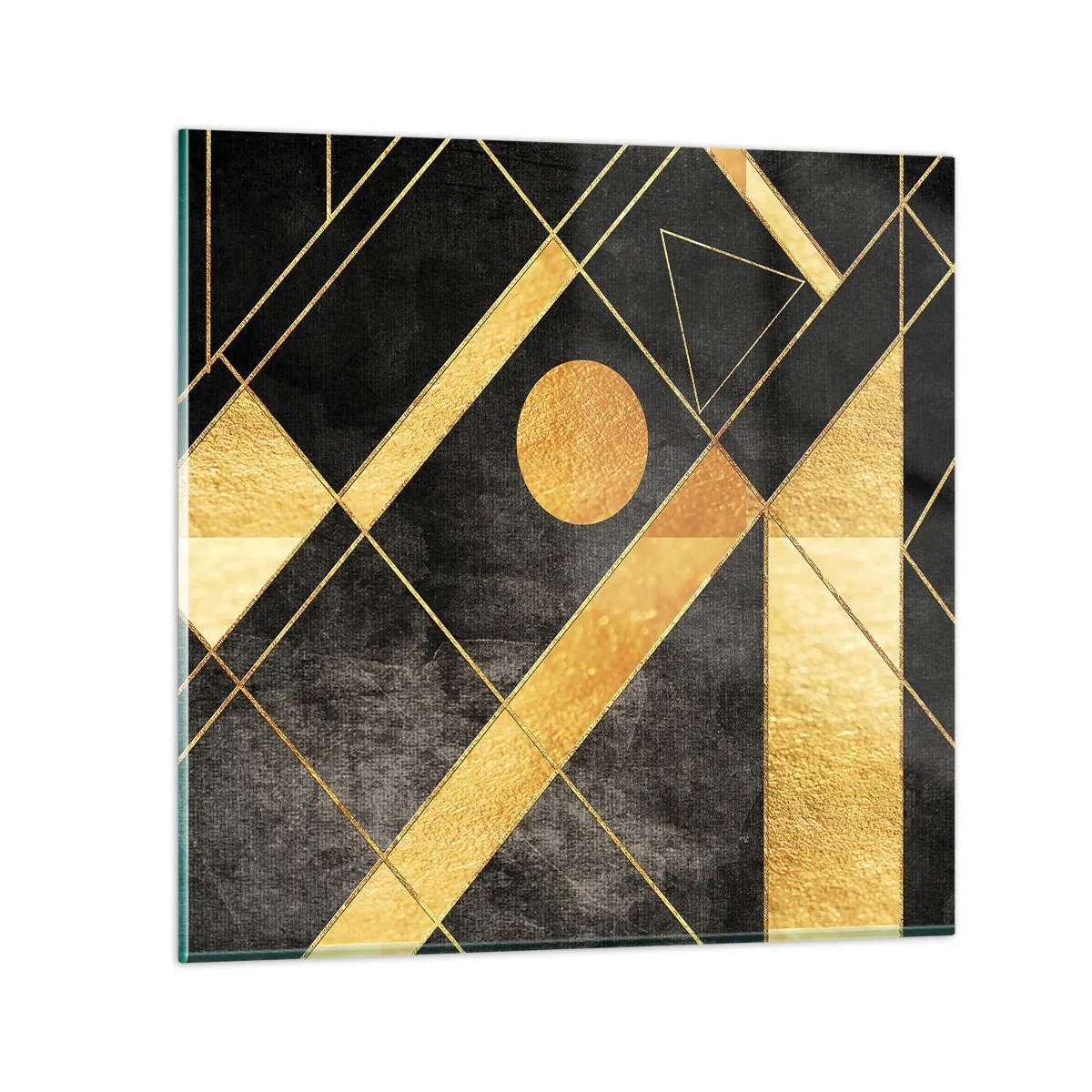 Impression sur verre - Image sur verre - Soleil du désert - 50x50 cm