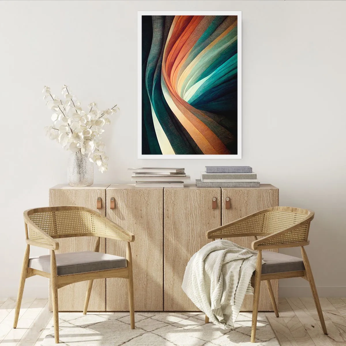 Affiche - Poster - Tissé à partir de couleurs - 70x100 cm