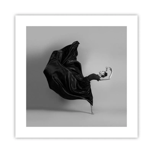 Affiche - Poster - Musique ailées - 40x40 cm