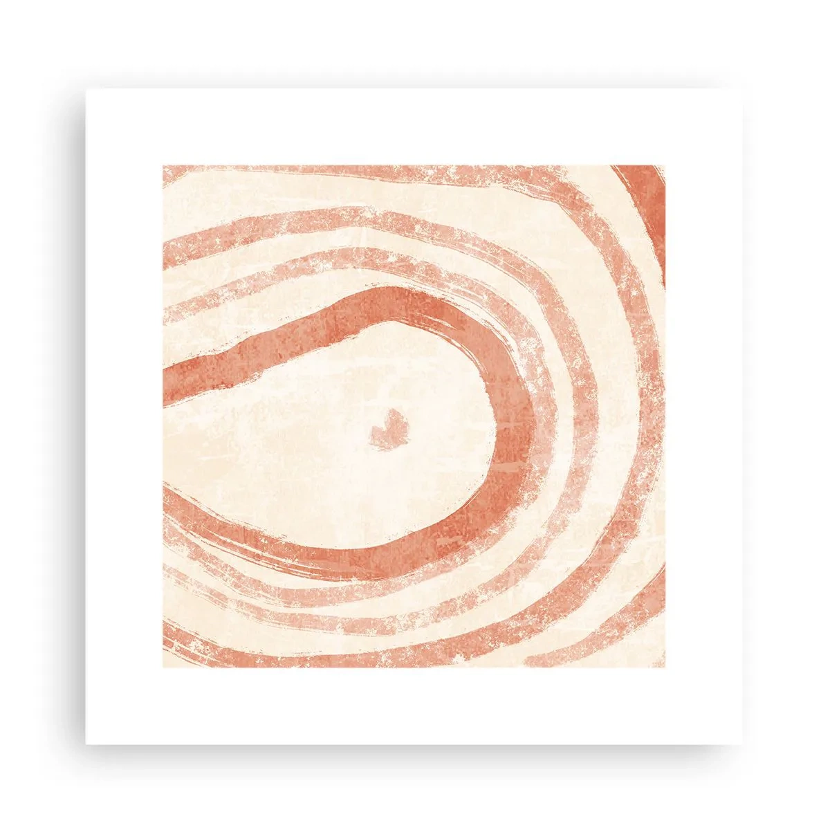 Affiche - Poster - Cercles de corail – composition - 30x30 cm