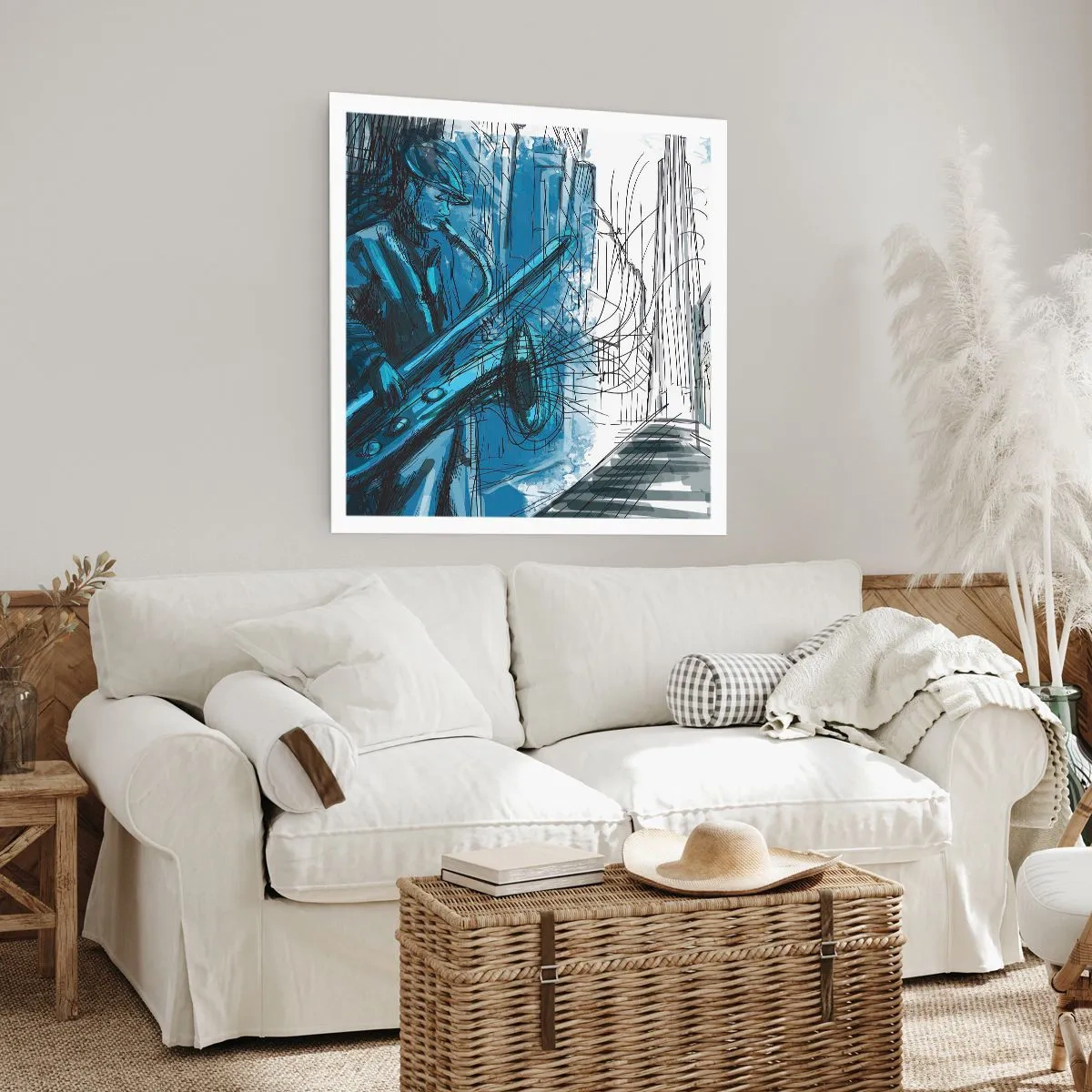 Affiche - Poster - Rhapsodie urbaine - 30x30 cm