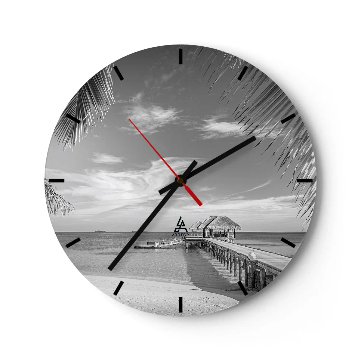 Horloge murale - Pendule murale - Souvenirs ou rêve? - 40x40 cm