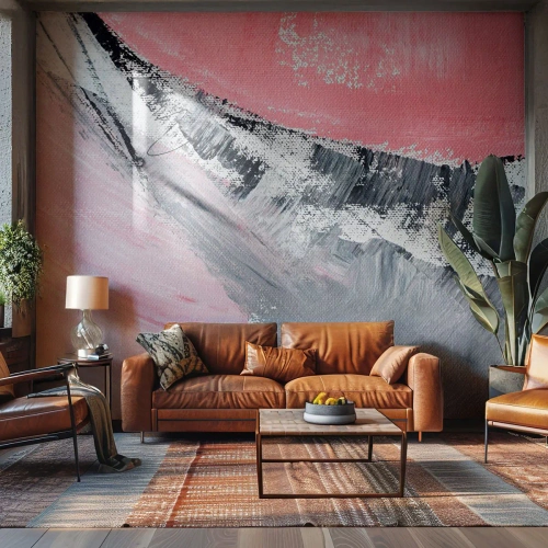 Papier Peint Autocollant Deluxe Sticker - Composition assortie - Abstraction, Morceau, Couleurs pastel - 300x210 cm