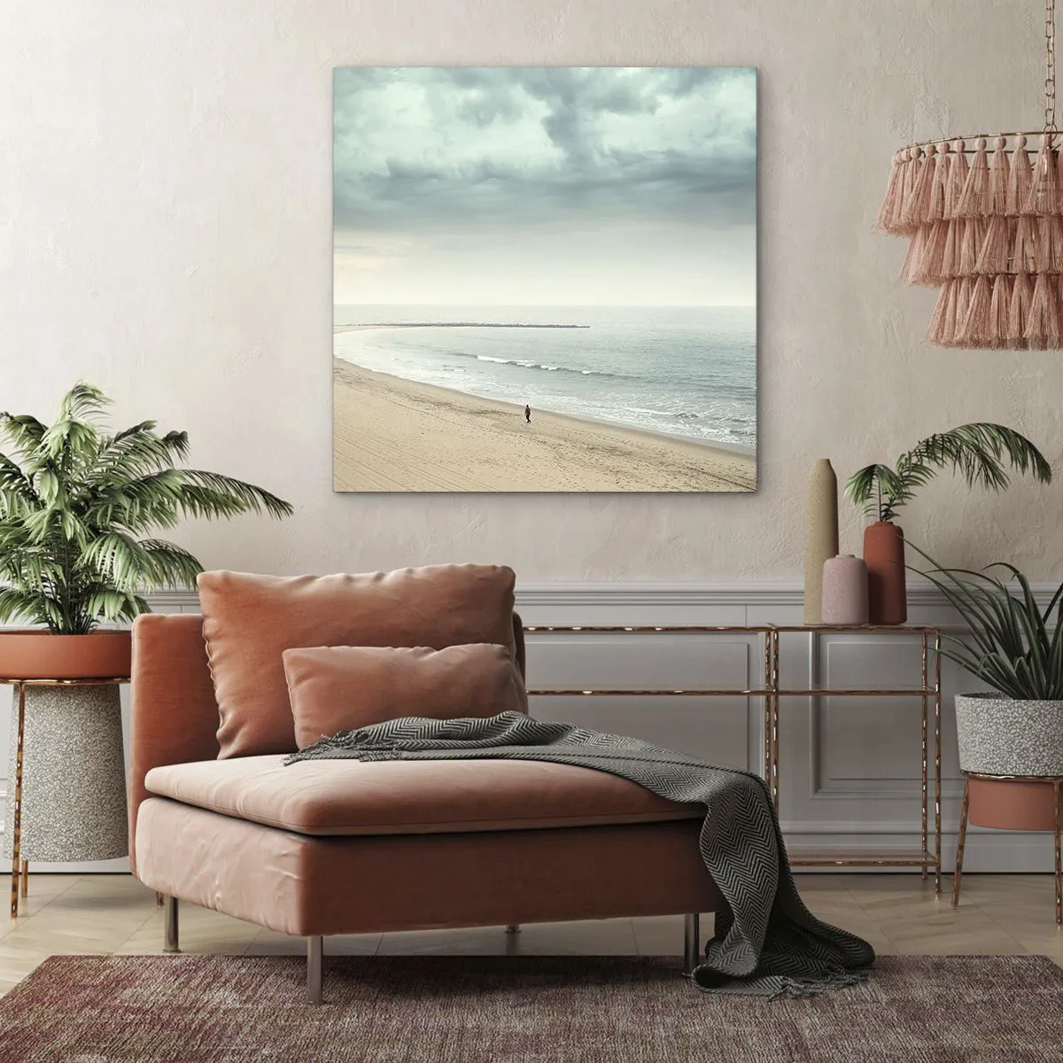 Impression sur toile - Image sur toile - à la recherche de la paix - 60x60 cm