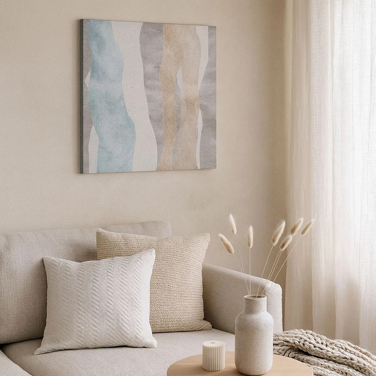 Impression sur toile - Image sur toile - Une étude de proximité - 30x30 cm