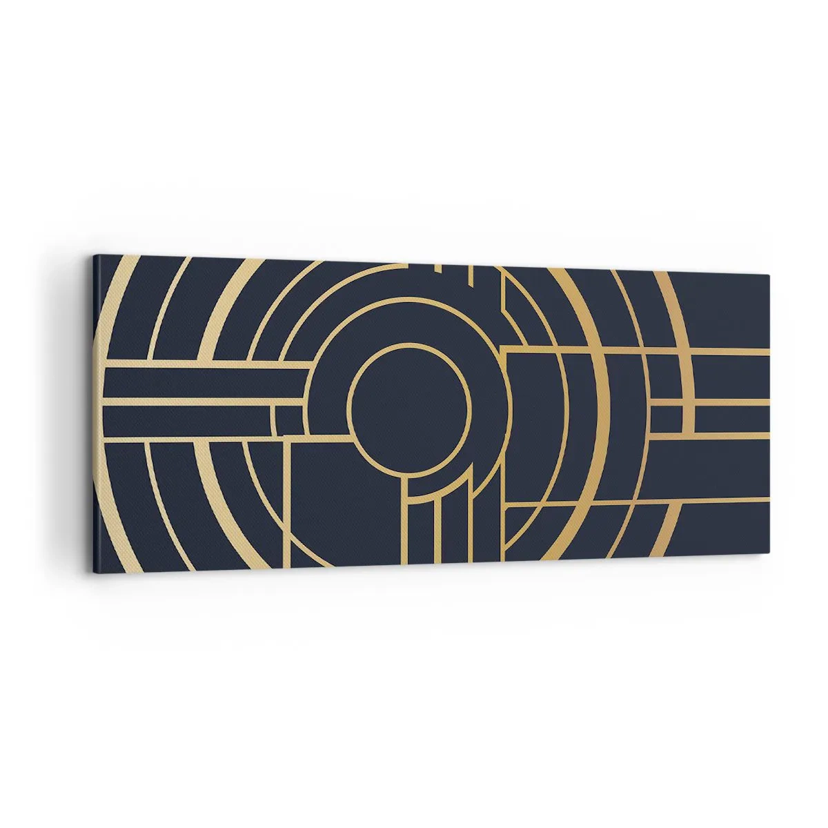 Impression sur toile - Image sur toile - Rotation des éléments - 100x40 cm