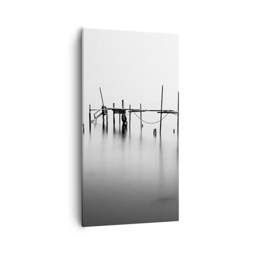 Impression sur toile - Image sur toile - Et s'il n'y avait pas de monde ? - 55x100 cm