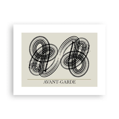 Affiche - Poster - C'est venu spontanément - 40x30 cm