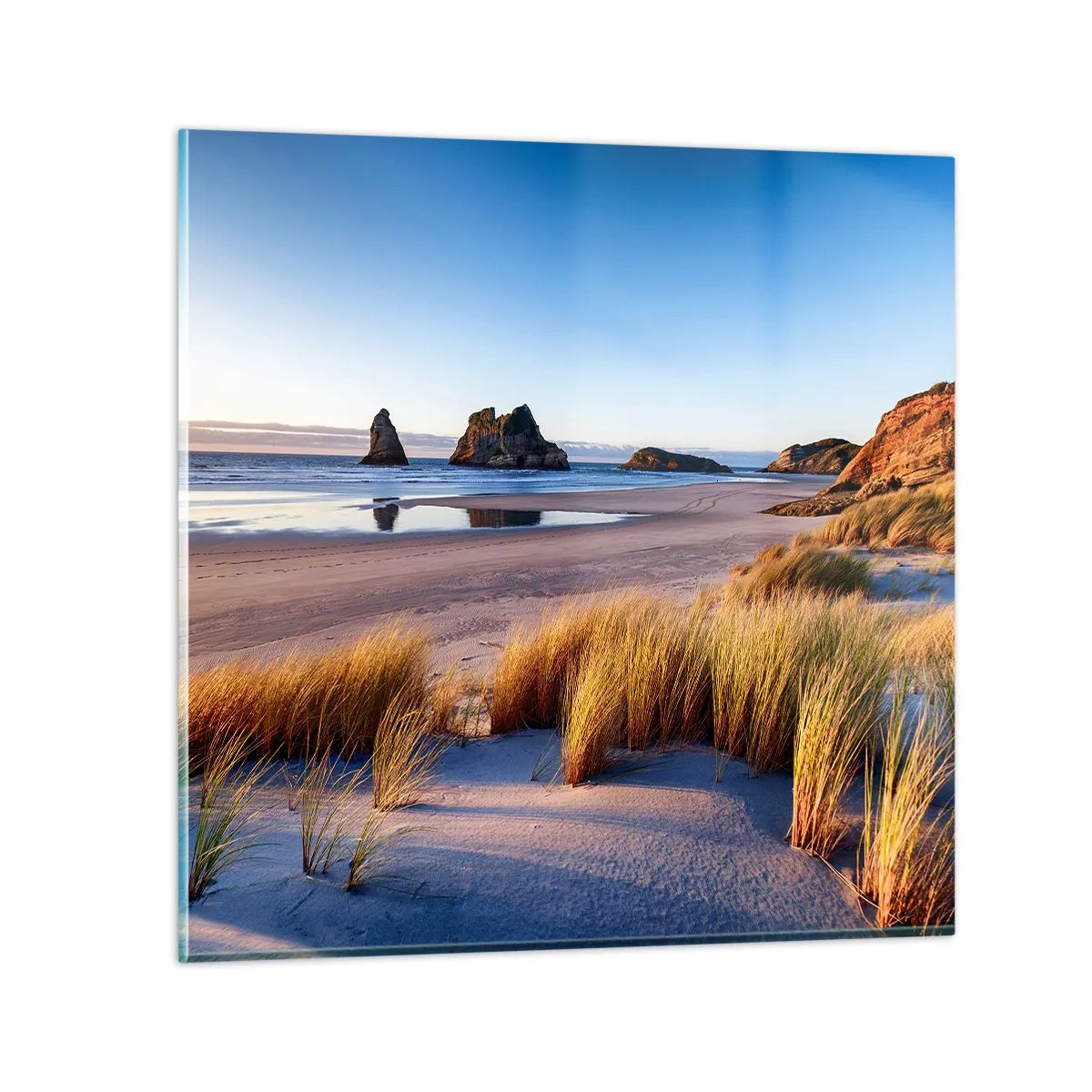 Impression sur verre - Image sur verre - Pour les chercheurs de paix - 60x60 cm