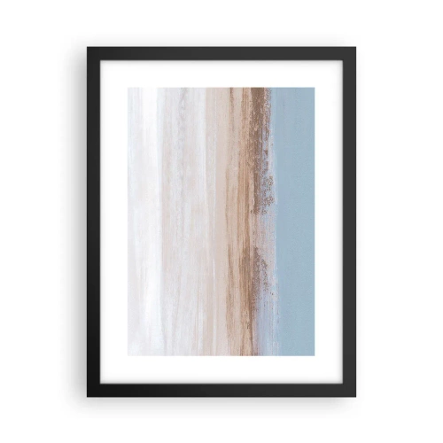 Affiche dans un cadre noir - Poster - Paysage ambigu - 30x40 cm