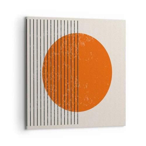 Impression sur toile - Image sur toile - Toujours le soleil - 50x50 cm