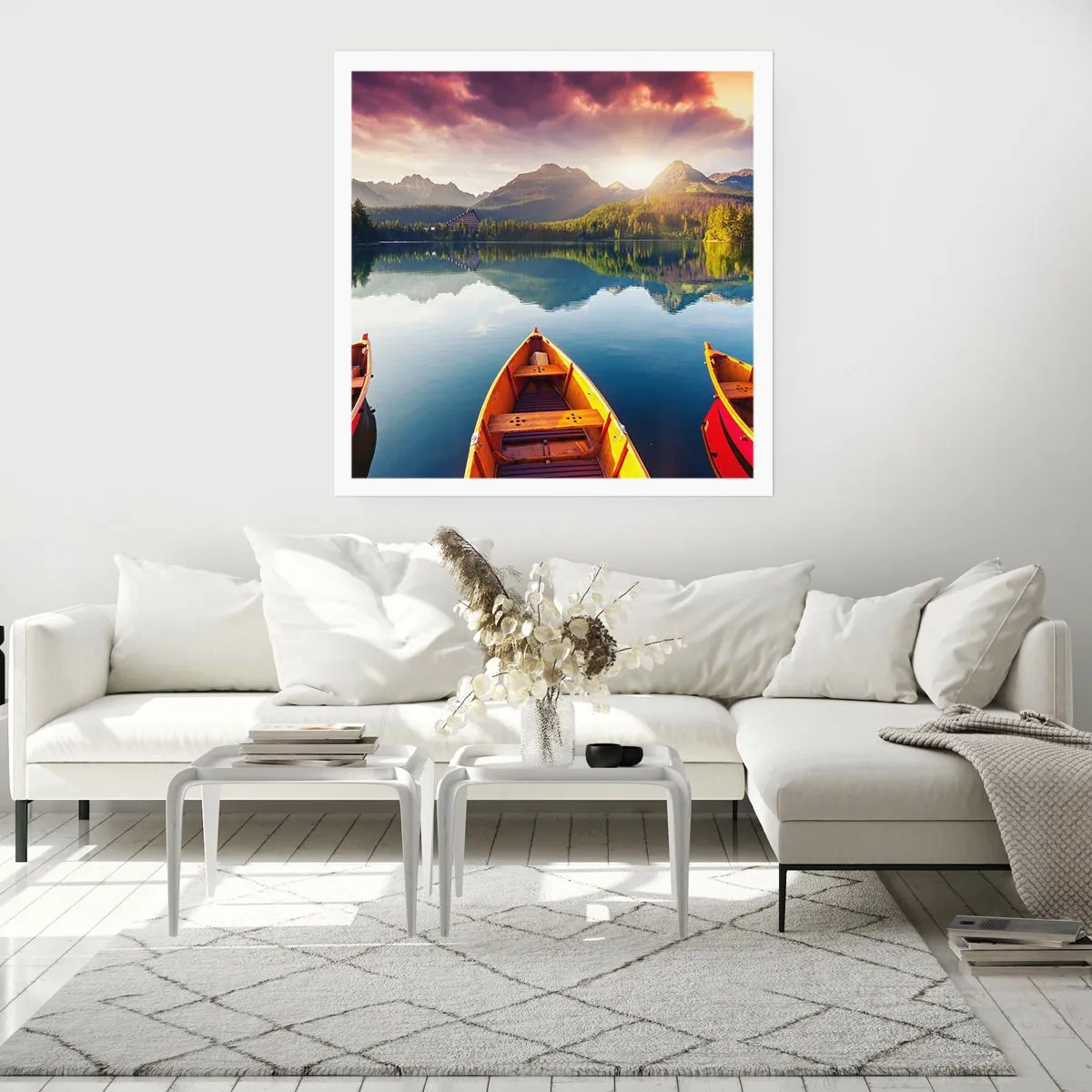 Affiche - Poster - Rien contre nature - 40x40 cm