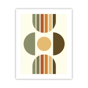 Affiche - Poster - Dans les coulaurs de la terre - 40x50 cm