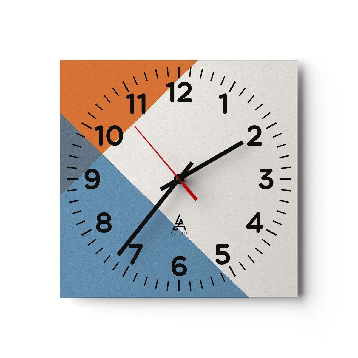 Horloge murale - Pendule murale - Sous cette angle.... - 30x30 cm