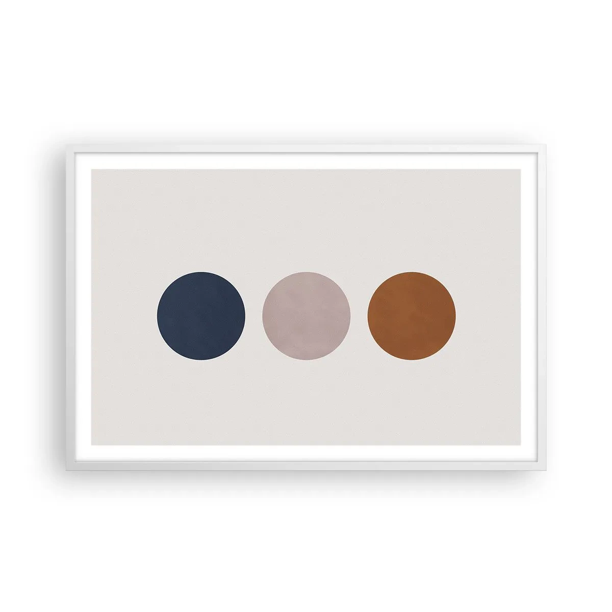 Affiche dans un cadre blanc - Poster - Symbole d'excellence - 91x61 cm